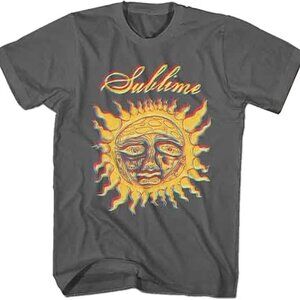 Sublime Yellow Sun Band Logo T-shirt